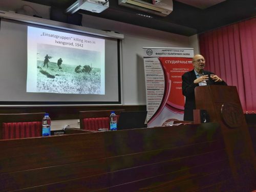 Прво предавање Геноцид над Србима и Холокауст - Гидеон Грајф